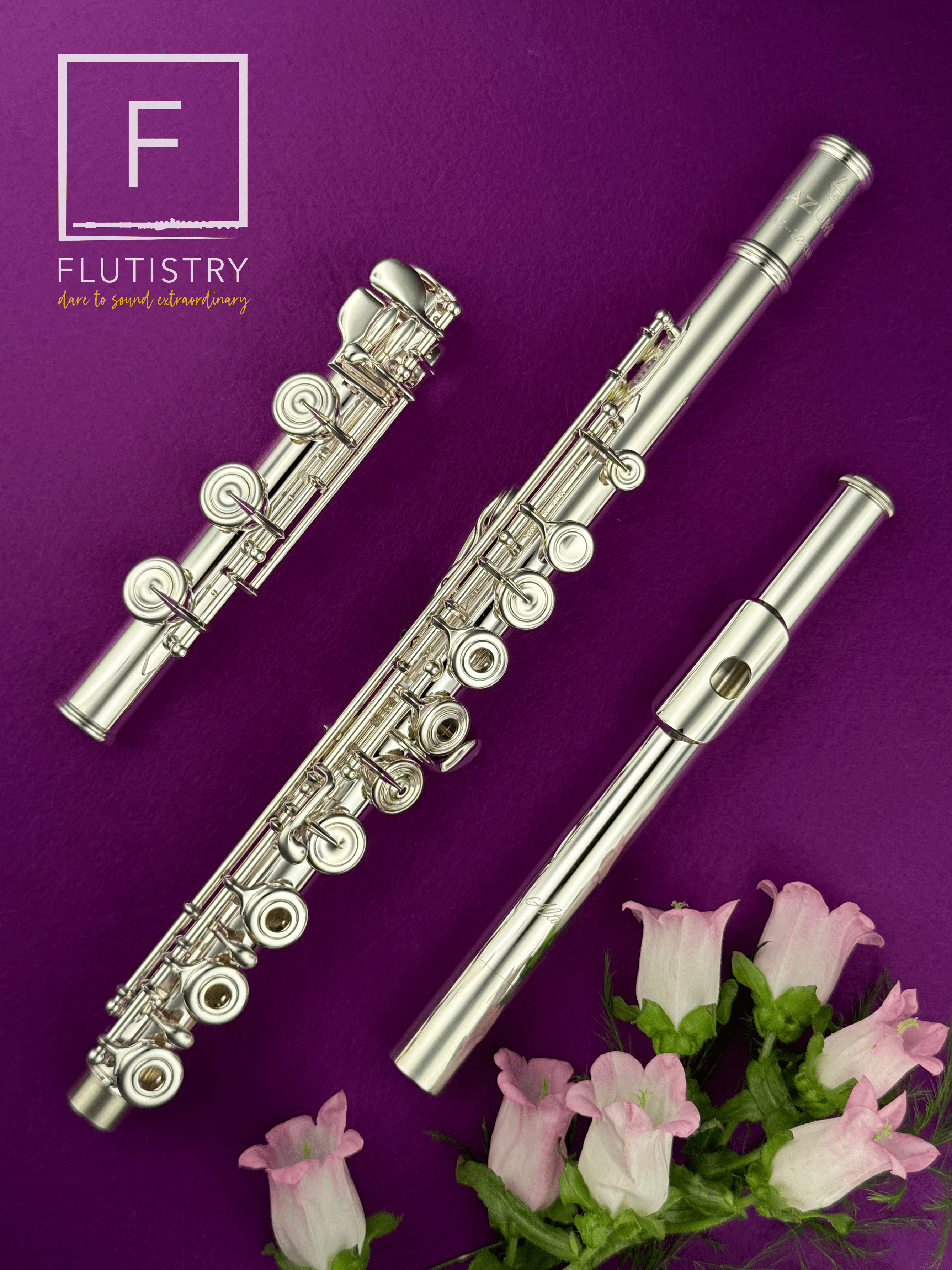 Azumi Flute - AZ3 - B footjoint, Offset G, C trill, Open hole - FLUTISTRY