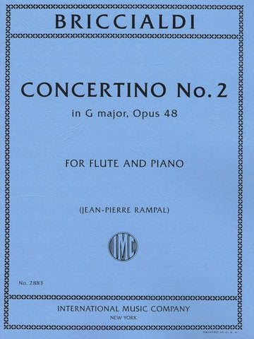 Briccialdi, G. - Concertino No. 2 in G Major, Op. 48