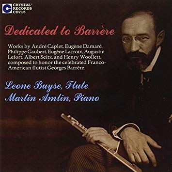 Dedicated to Barrere, Vol. 1 CD (Leone Buyse, Martin Amlin)