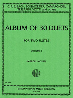 Album of 30 Duets: Vol. I - FLUTISTRY BOSTON