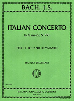 Bach, J.S. - Italian Concerto in G major - FLUTISTRY BOSTON