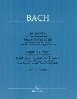 Bach, J.S. - Sonatas - BWV 1033, 1031, 1020 - FLUTISTRY BOSTON