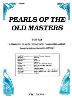 Pearls of the Old Masters, Vol. I - Flute part - FLUTISTRY BOSTON