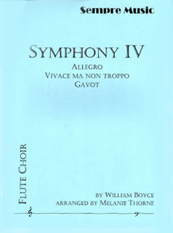 Boyce, W. - Symphony IV - FLUTISTRY BOSTON