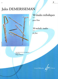 Demersseman, J. - 50 Melodic Studies Vol. 2 - FLUTISTRY BOSTON