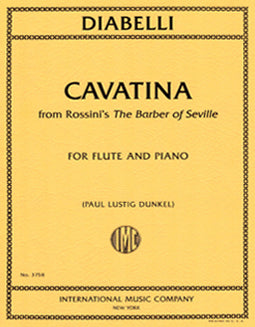 Cavatina from Rossini's "The Barber of Seville" by Anton Diabelli - FLUTISTRY BOSTON