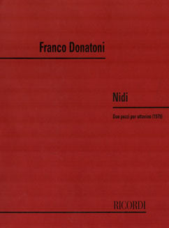 Donatoni, F. - Nidi