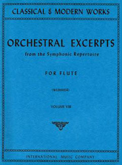 Orchestral Excerpts from the Symphonic Repertoire - Vol 8 - FLUTISTRY BOSTON