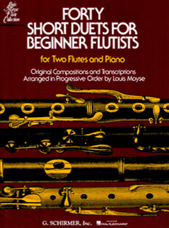 Moyse, L. - Forty Short Duets for Beginner Flutists - FLUTISTRY BOSTON