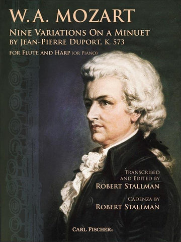 Mozart, W.A. - Nine Variations on a Minuet by Jean-Pierre Duport, K.573