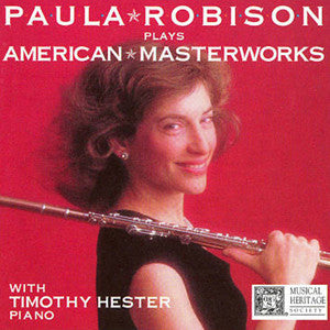 Paula Robison Plays American Masterworks CD - FLUTISTRY BOSTON