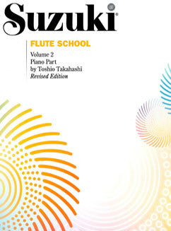 Suzuki Flute School - Vol. 2, Piano Part - FLUTISTRY BOSTON