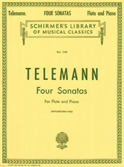 Telemann, G.P. - Four Sonatas - FLUTISTRY BOSTON