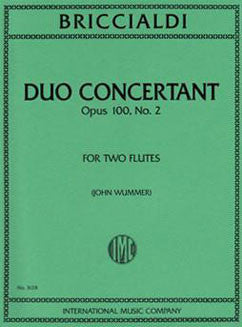 Briccialdi, G. - Duo Concertant Op. 100, No. 2 - FLUTISTRY BOSTON