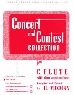 Concert & Contest Collection - Solo flute - FLUTISTRY BOSTON