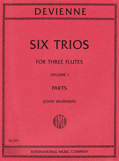 Devienne, F. - Six Trios: Vol. I - FLUTISTRY BOSTON