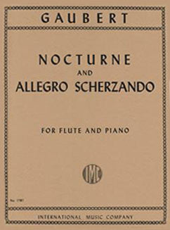 Gaubert, P. - Nocturne and Allegro Scherzando