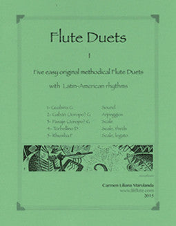 Marulanda, C.L. - Flute Duets I - FLUTISTRY BOSTON