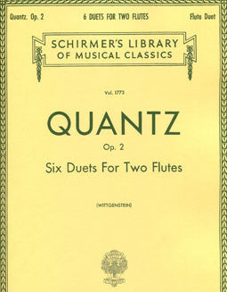 Quantz, J.J. - Six Duets - FLUTISTRY BOSTON