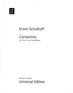 Schulhoff, E. - Concertino (Parts) - FLUTISTRY BOSTON