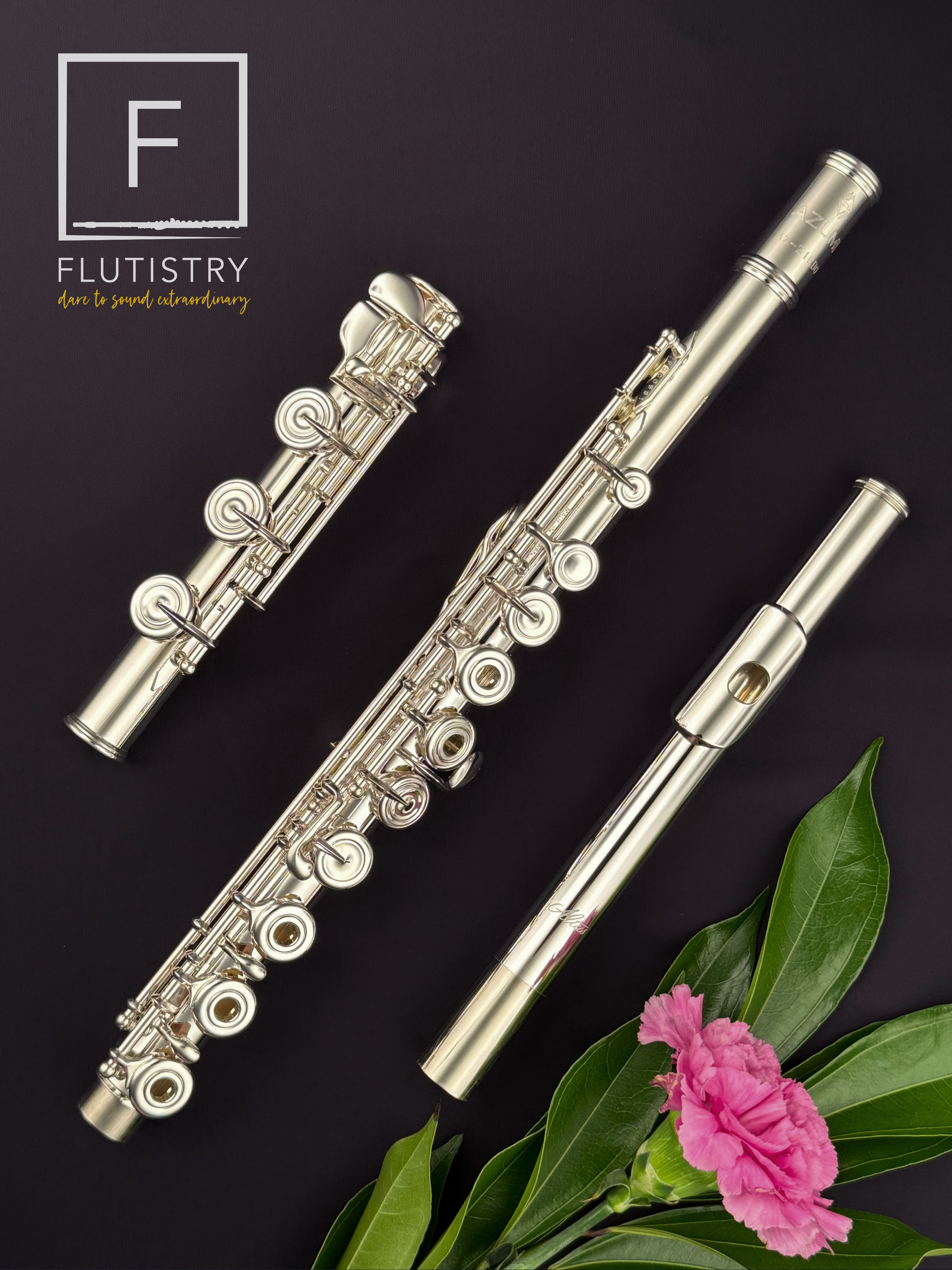 Azumi Flute - AZ1 - B footjoint, Offset G, Open hole