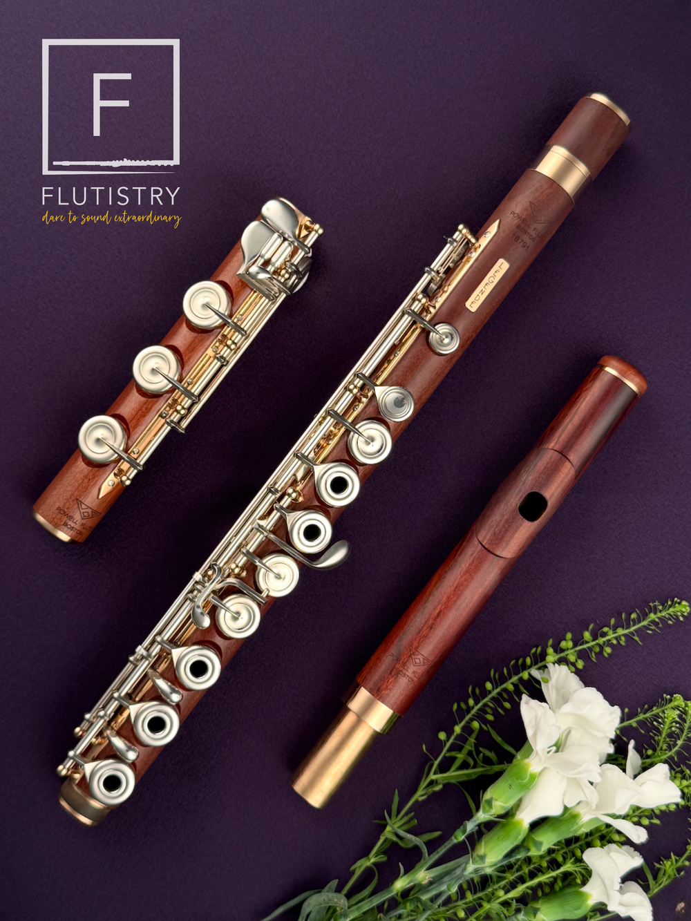 Powell Flute - Mopane Wood