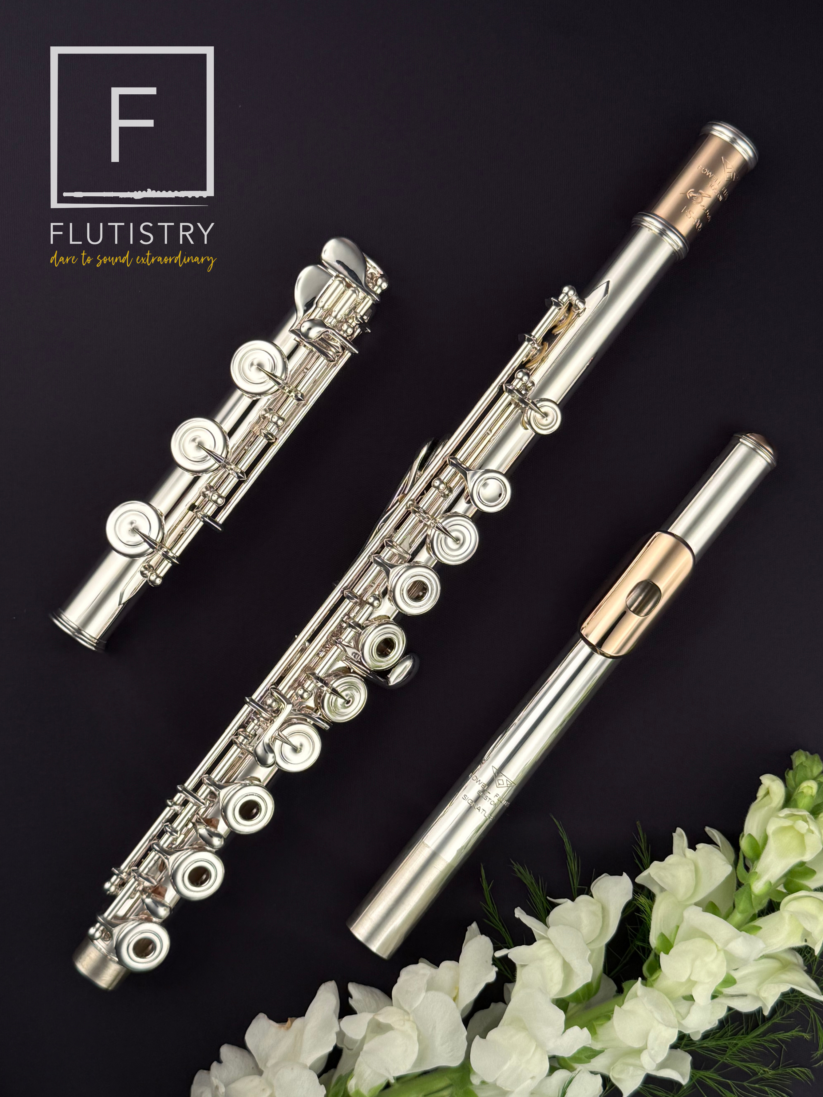 Powell Sonare Flute - PS-905 - B footjoint, Offset G, C# trill, Open hole