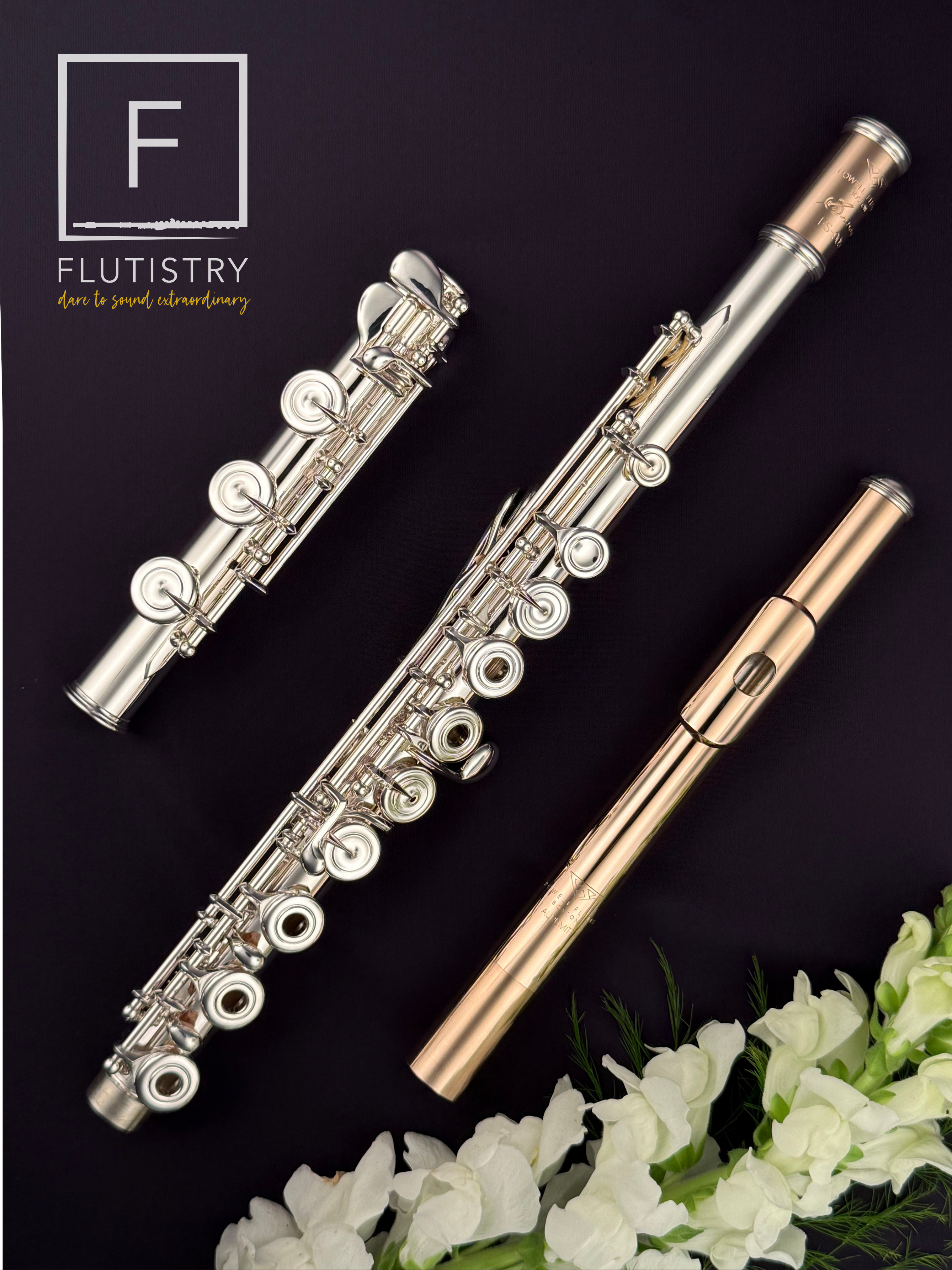 Powell Sonare Flute - PS-905 - B footjoint, Offset G, C# trill, Open hole