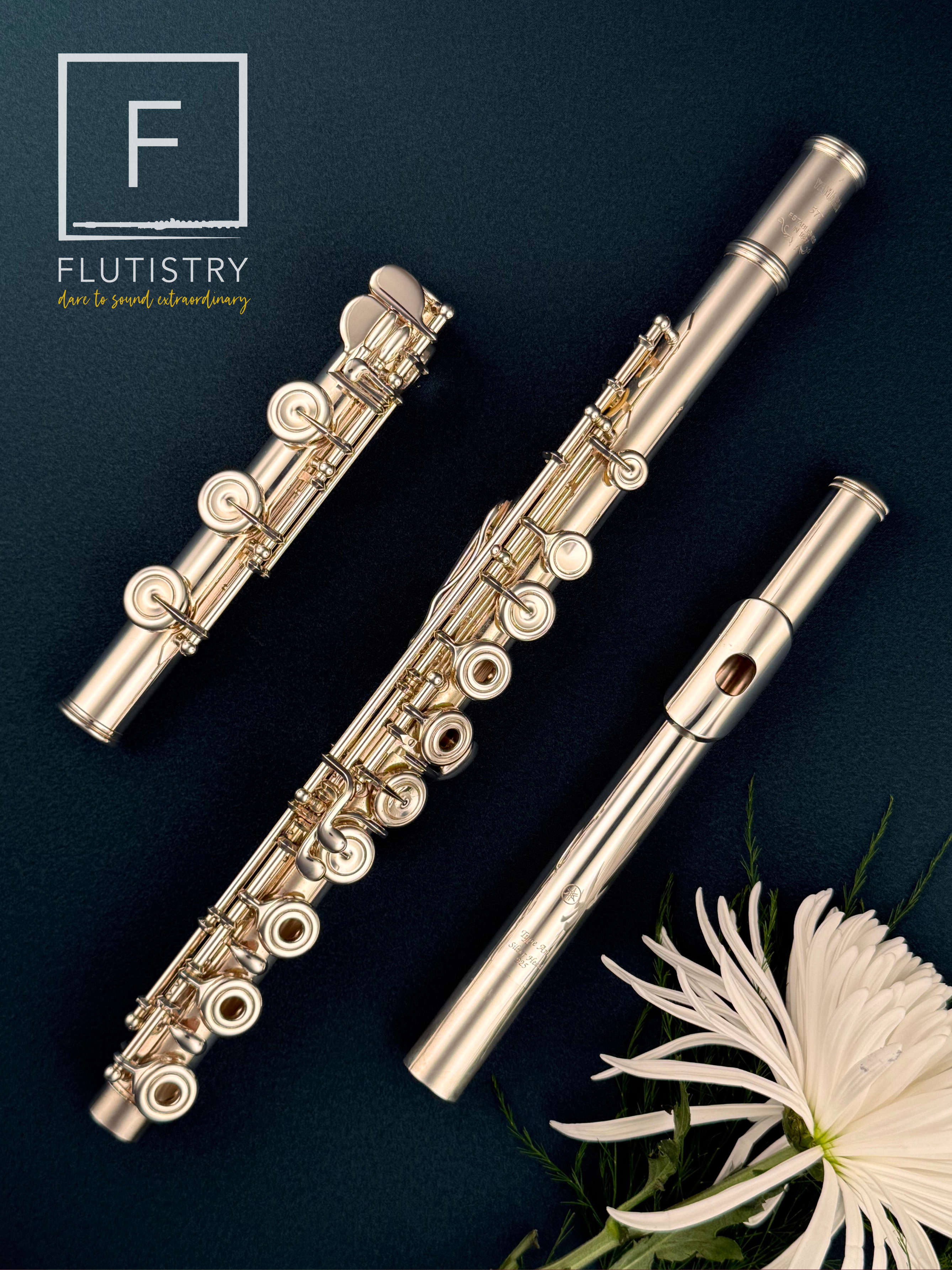 Yamaha Flute - YFL-577HCT - B footjoint, Offset G, Split E, C# trill, Open hole