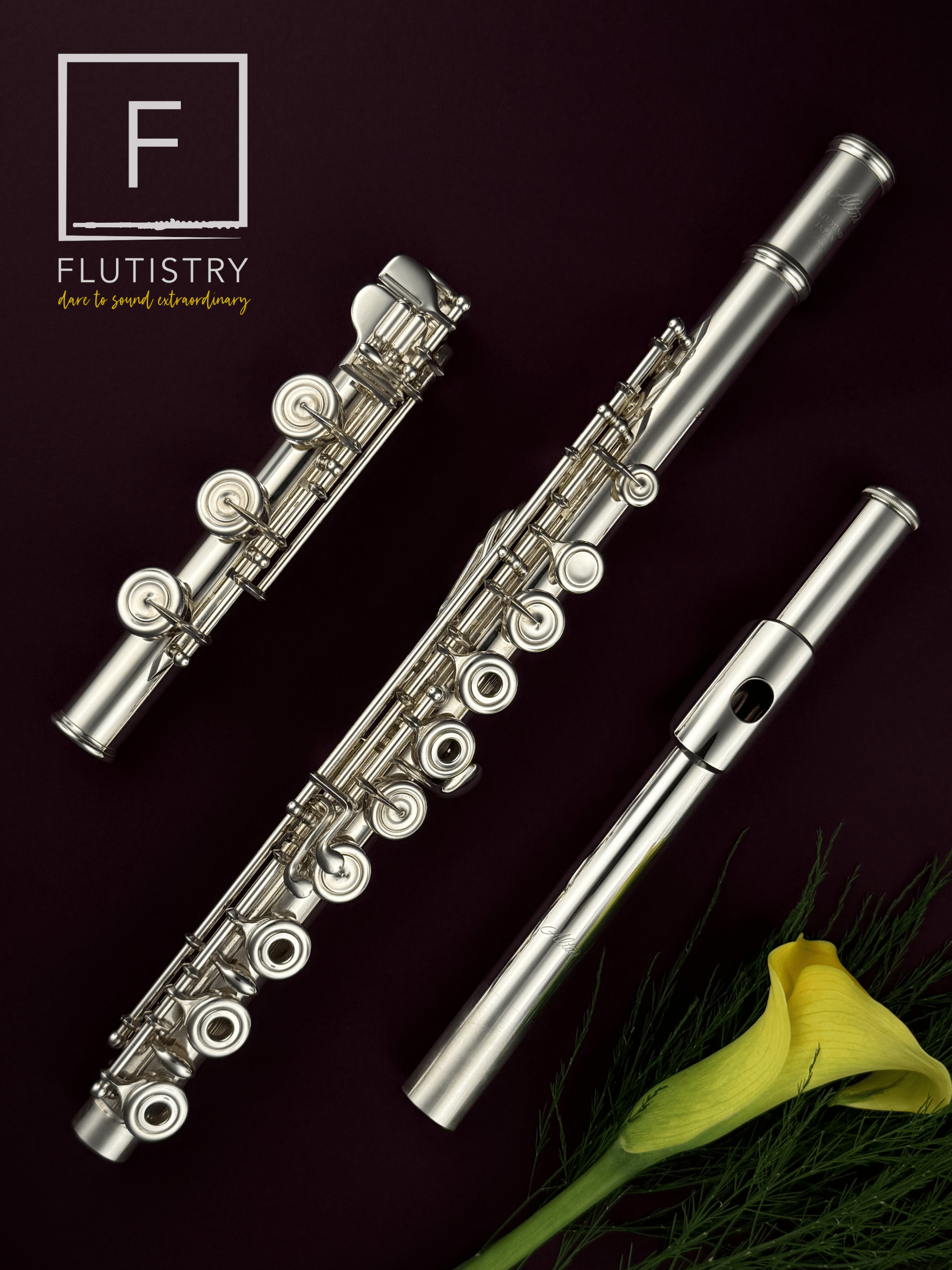 Altus Flute - ALII (1807AL) - B footjoint, Offset G, C trill, D roller, Open hole - FLUTISTRY