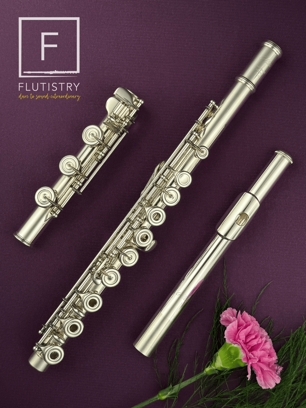 Altus Flute - ALII (1807AL) - B footjoint, Offset G, Split E, C trill, D roller, Open hole - FLUTISTRY