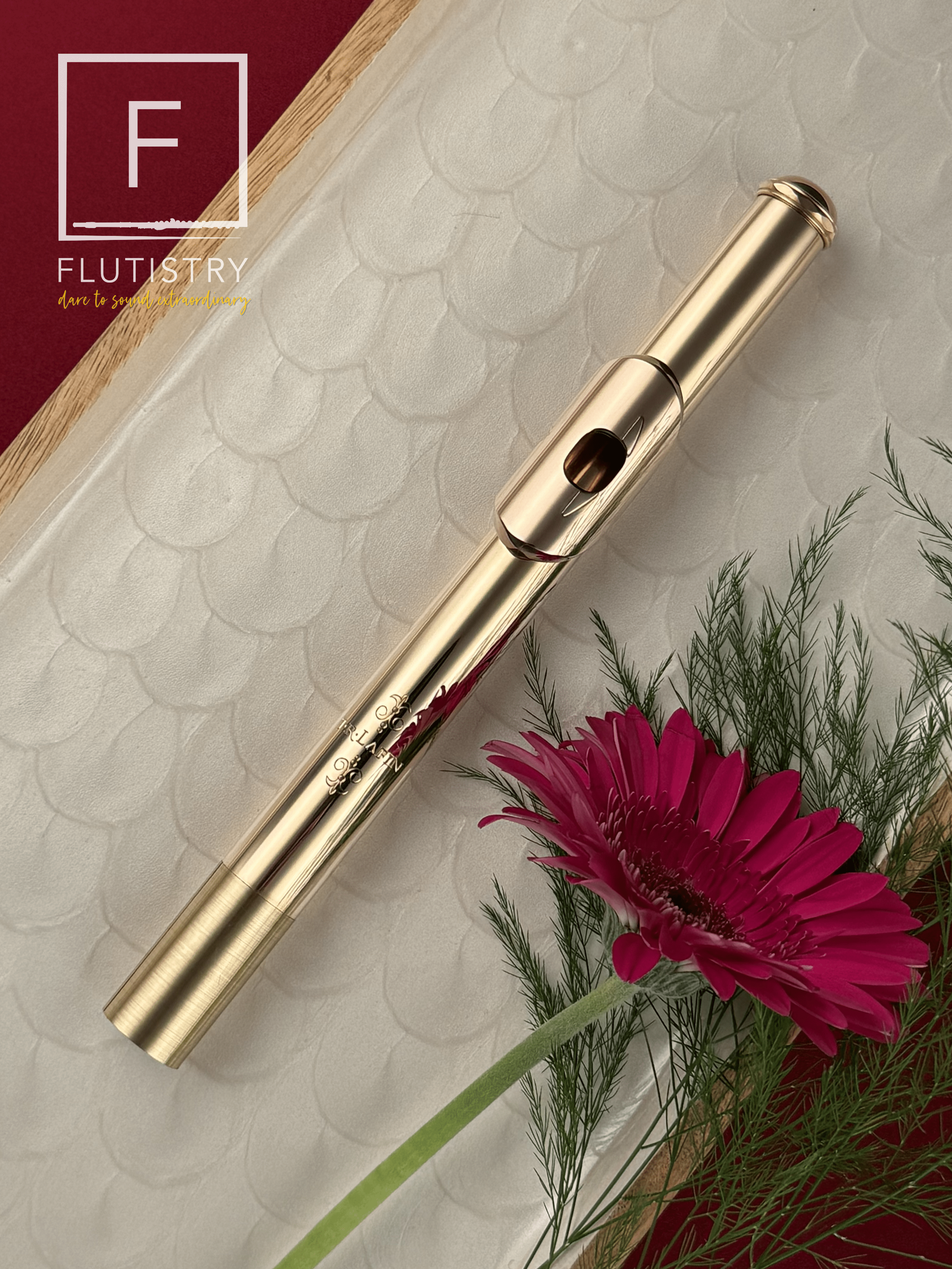 Brannen Lafin Headjoint - 18K Gold - 17L020 - FLUTISTRY