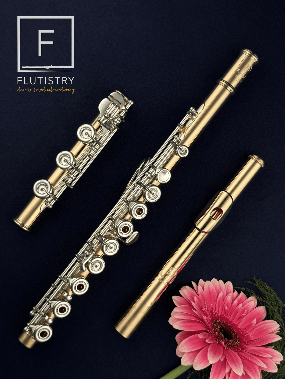 Burkart Elite Flute - 19.5K Gold/Silver - 331 - FLUTISTRY