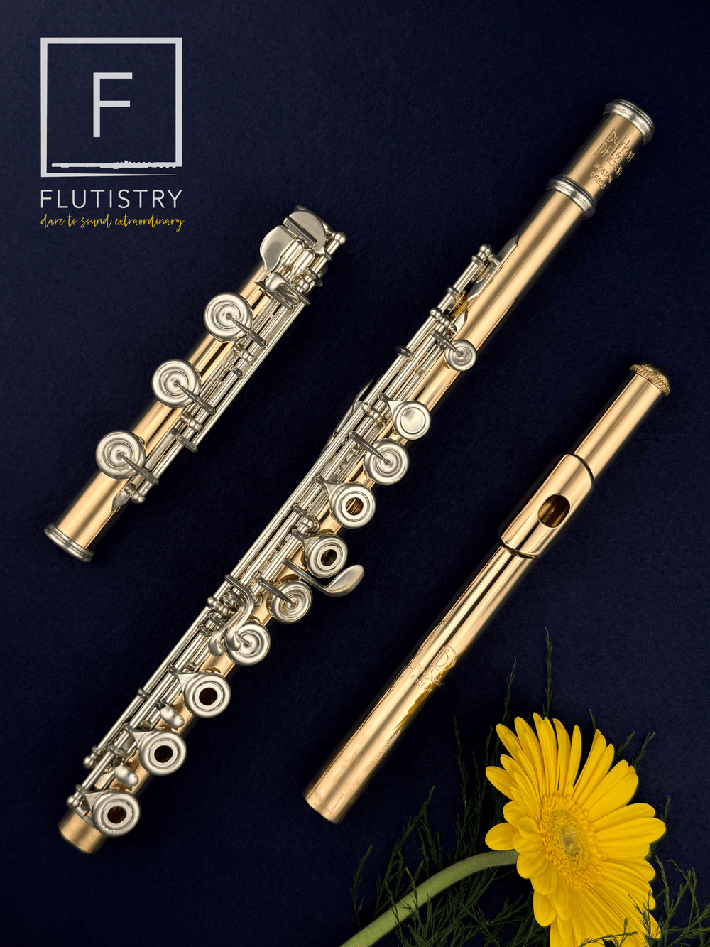 Burkart & Phelan Flute - 14K Gold/Silver - 06058 - FLUTISTRY
