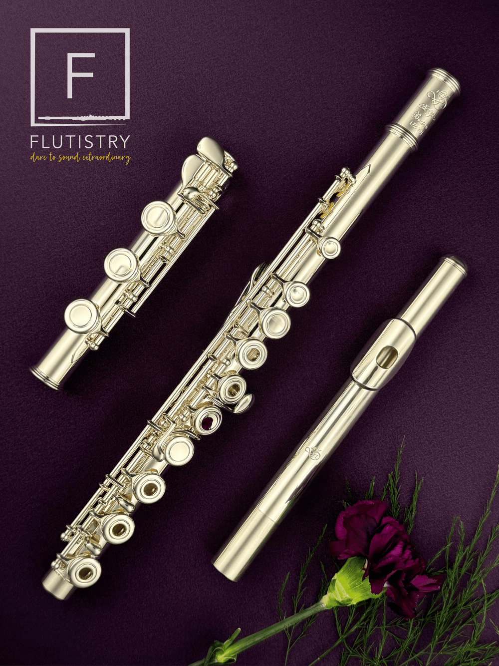 Di Zhao Flute - DZ701 - B footjoint, Offset G, Split E, Open hole - FLUTISTRY