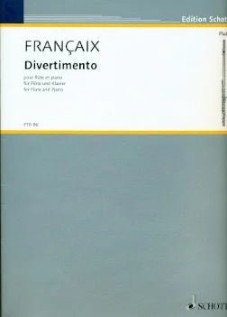 Francaix, J. - Divertimento - FLUTISTRY