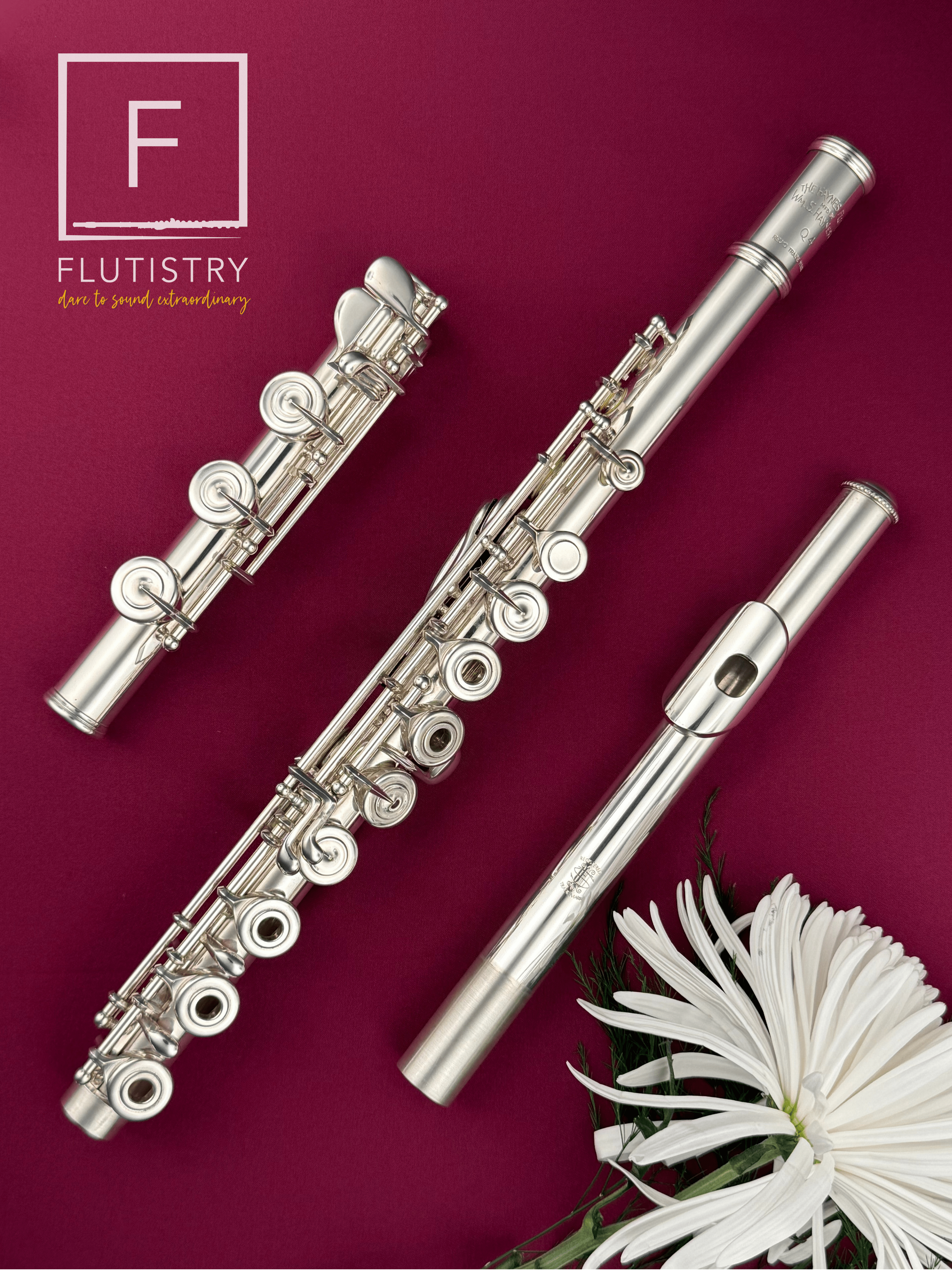 Haynes Flute - Q Series - Q4 - B footjoint, Offset G, C trill, Open hole - FLUTISTRY