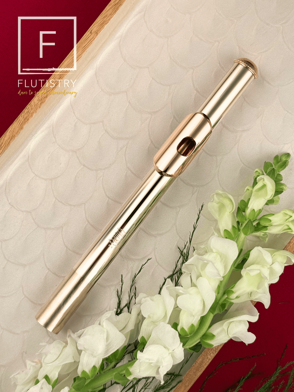 Haynes Headjoint - 14K White Gold - 11323N - FLUTISTRY