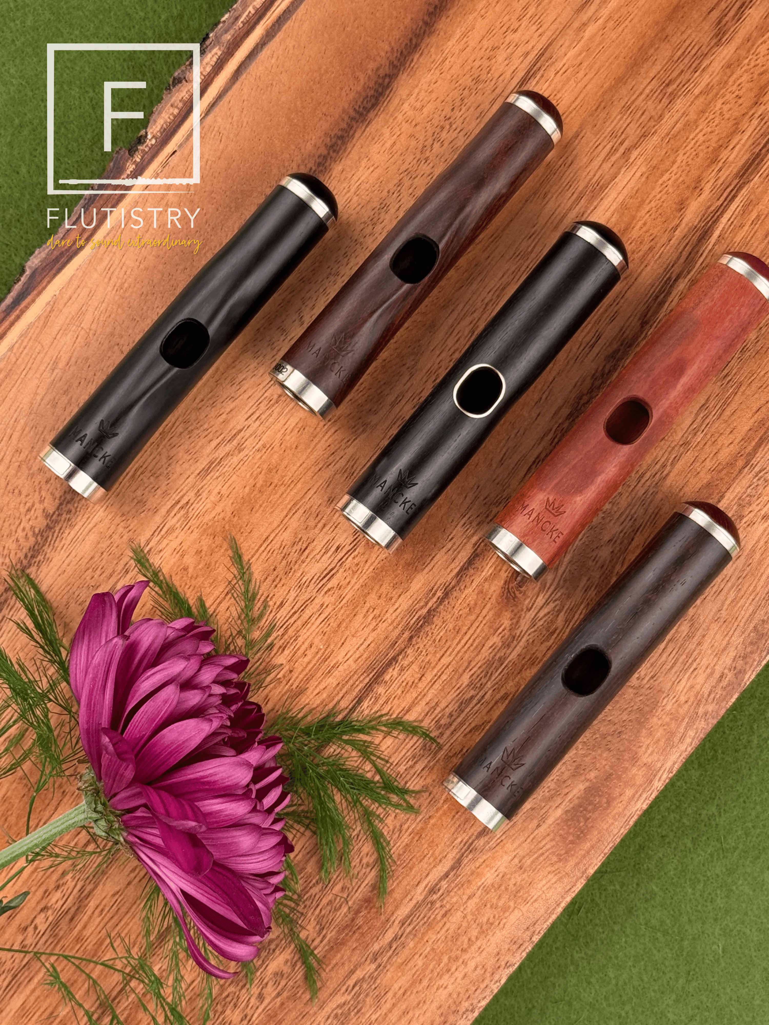 Mancke Piccolo Headjoint - Wood (Select Option) - FLUTISTRY