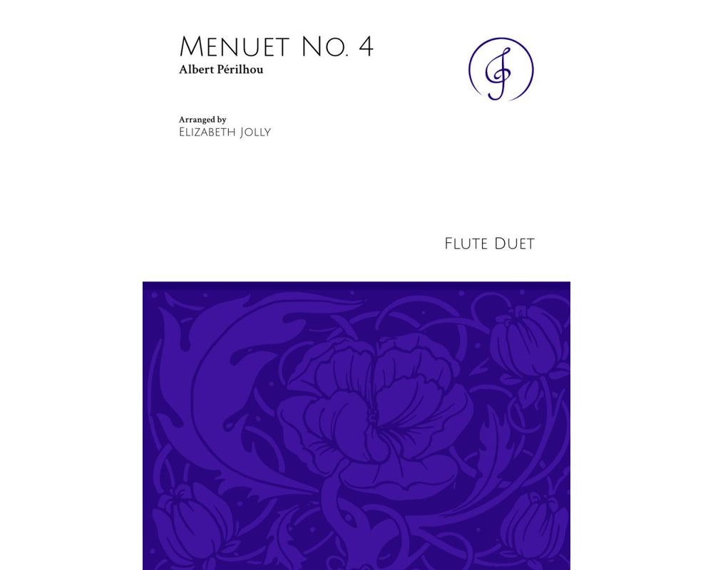 Périlhou, Albert - Menuet No. 4 - FLUTISTRY