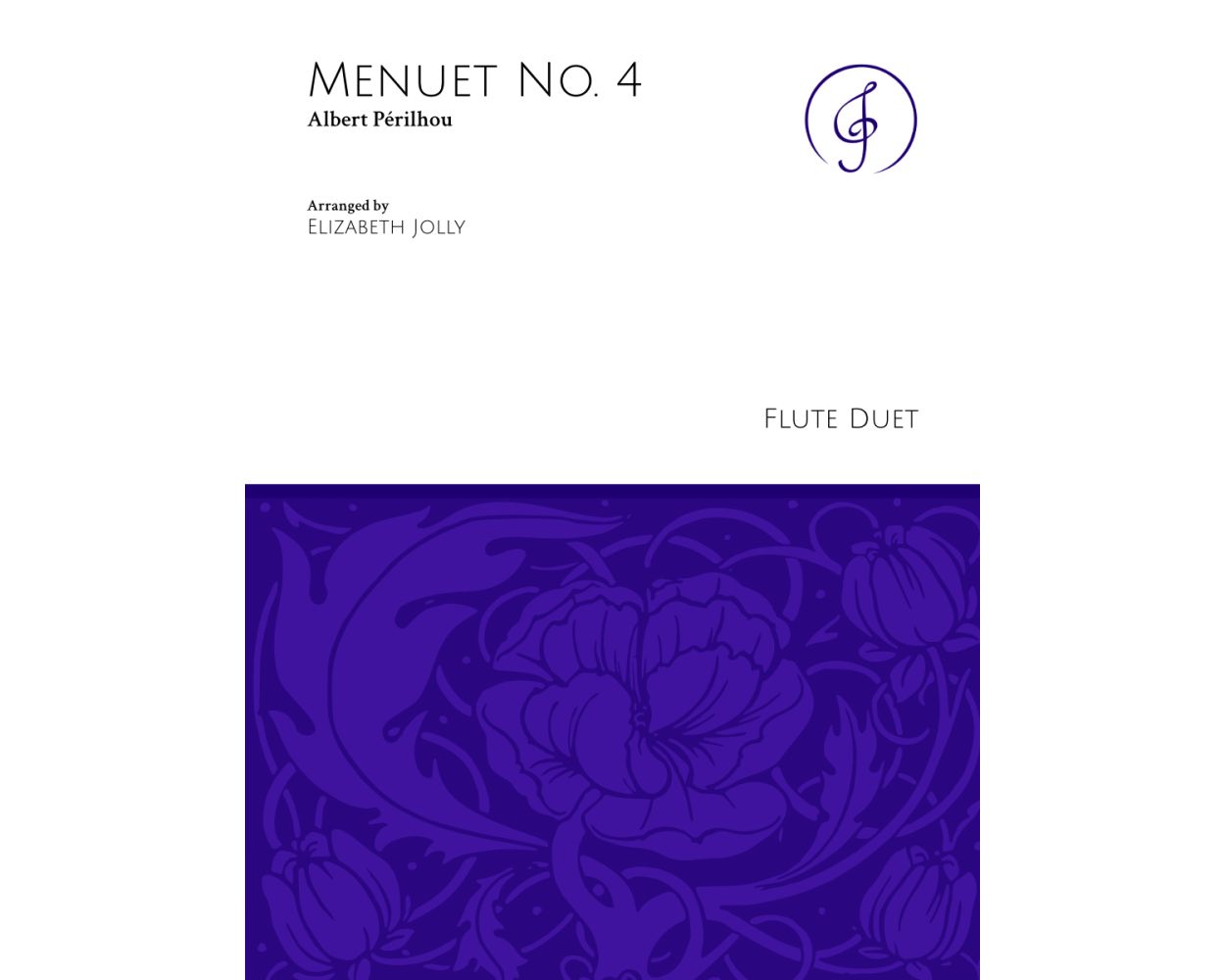 Périlhou, Albert - Menuet No. 4 - FLUTISTRY