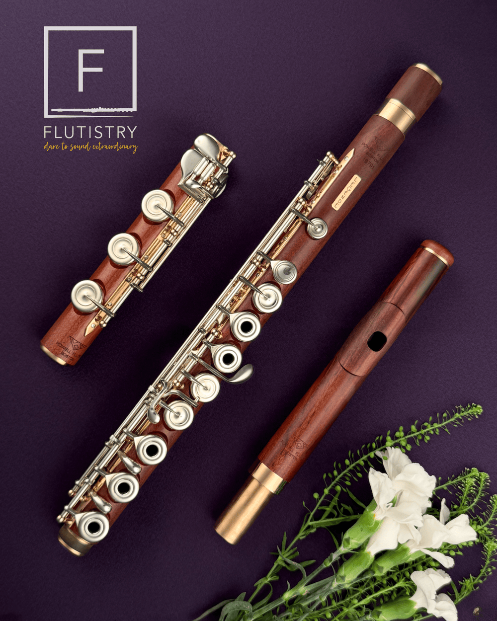 Powell Flute - Mopane Wood - FLUTISTRY