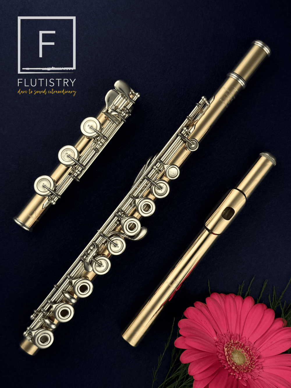 Powell Flute - Ruby Aurumite - 15169 - FLUTISTRY