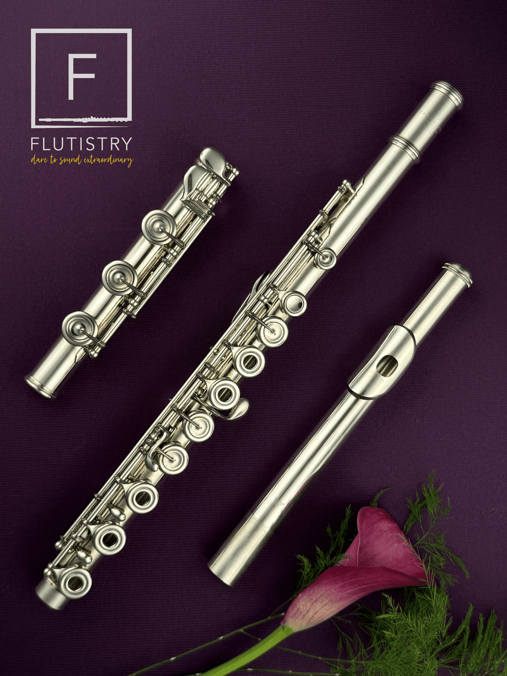 Powell Flute - Silver - 3554 - FLUTISTRY