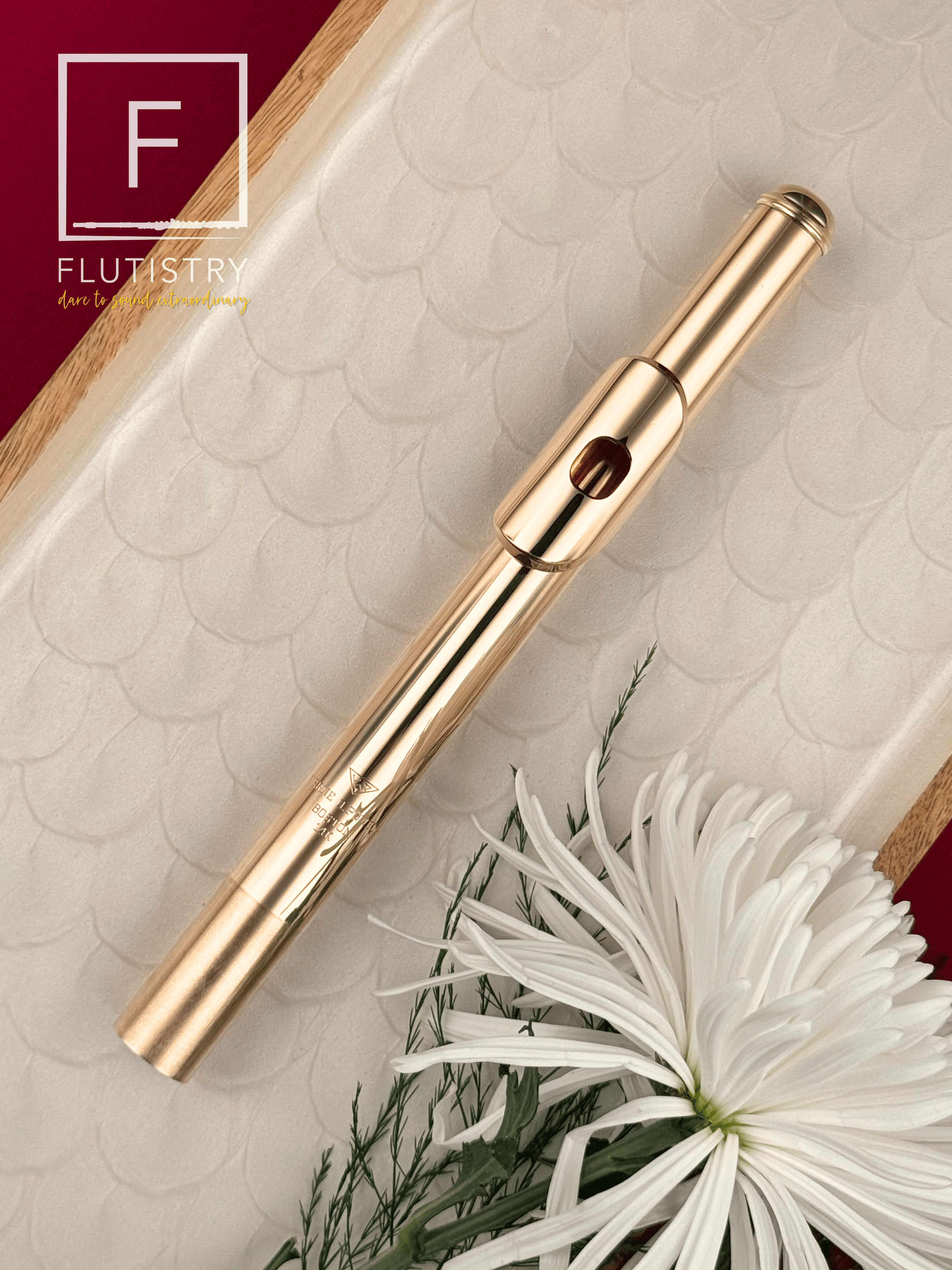 Powell Headjoint - 19.5K Gold - FLUTISTRY