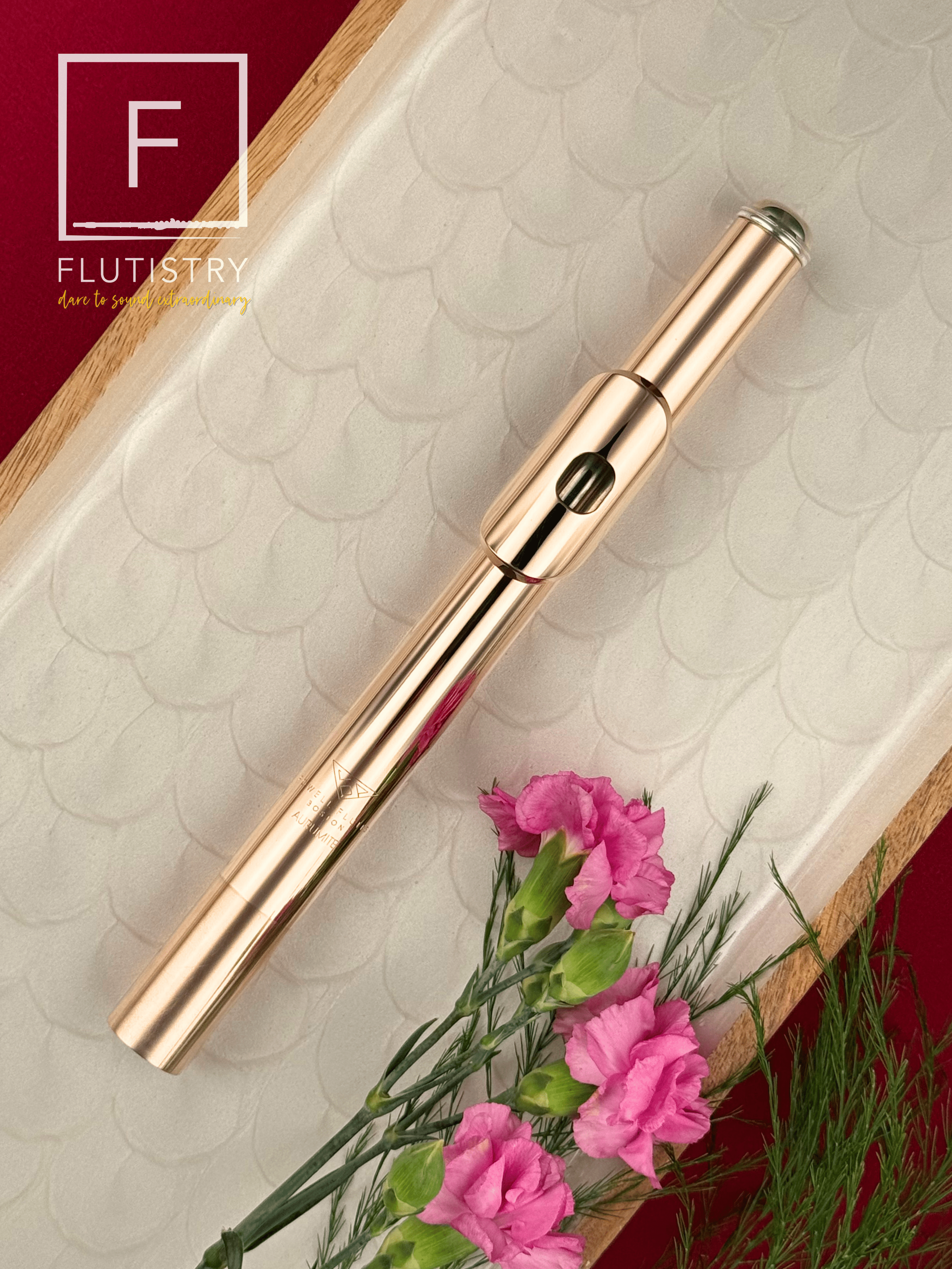 Powell Headjoint - 9K Aurumite - FLUTISTRY