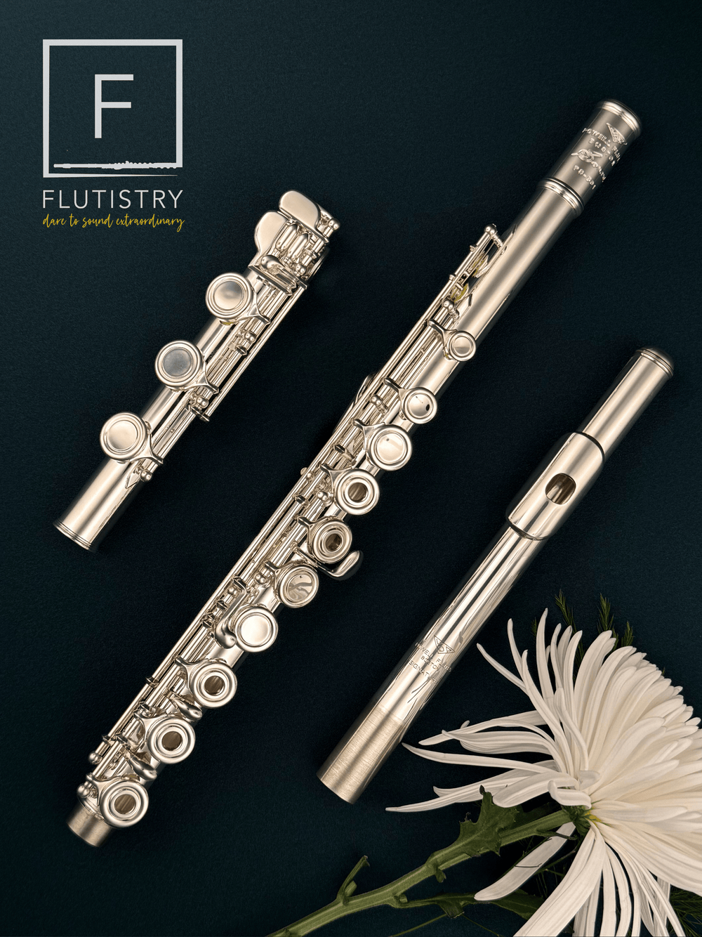 Powell Sonare Flute - PS - 501 - B footjoint, Offset G, Open hole - FLUTISTRY
