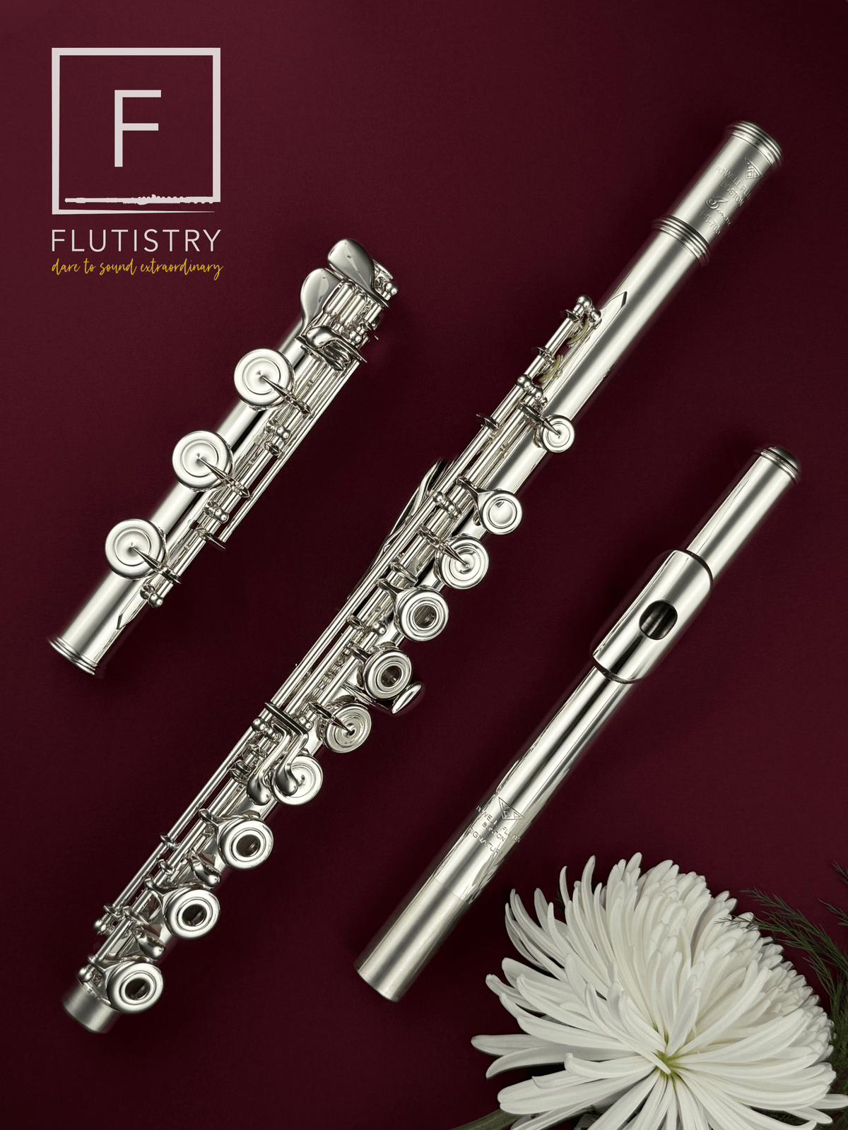 Powell Sonare Flute - PS - 705 - B footjoint, Offset G, C trill, Open hole - FLUTISTRY