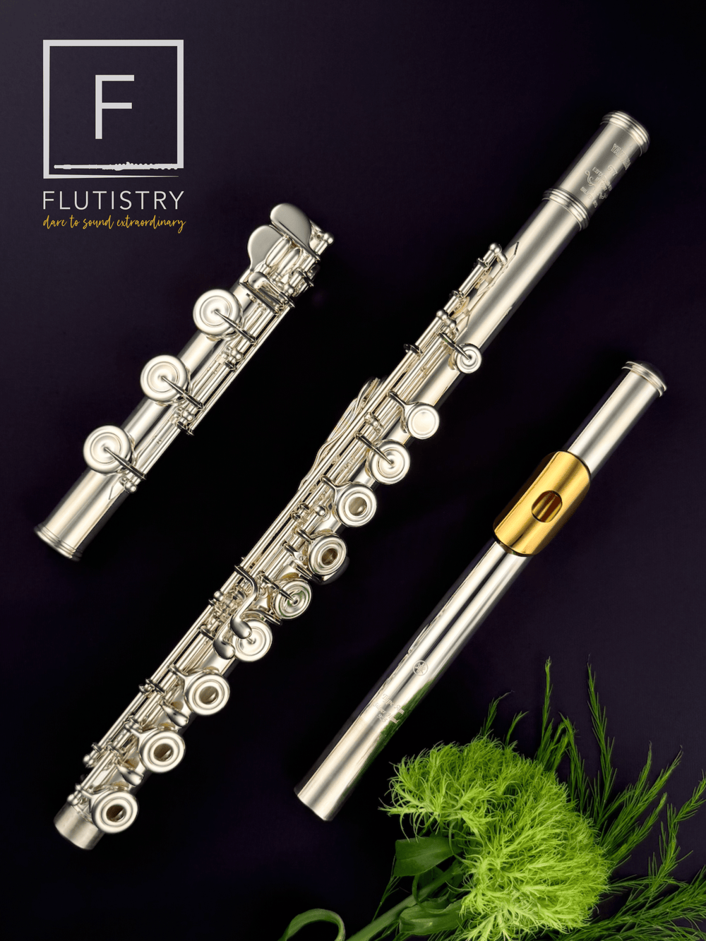 Yamaha Flute - YFL - 677HCT - B footjoint, Offset G, Split E, C trill, Open hole - FLUTISTRY