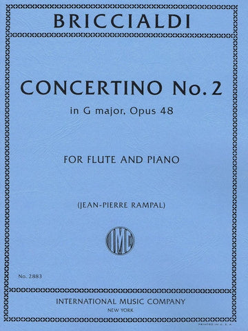 Briccialdi, G. - Concertino No. 2 in G Major, Op. 48